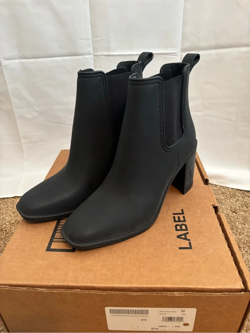 Women’s Black Jeffrey Campbell Boots Size 7